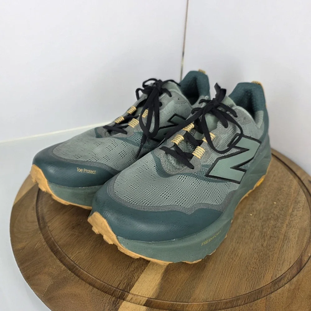 New Balance Fresh Foam X Hierro v9 Dark Juniper Men 12 Trail Road Running Shoe